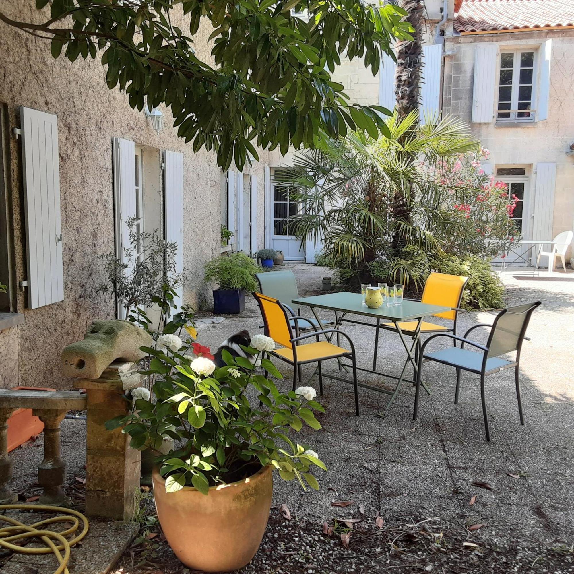 Ferienwohnung Annexe Du Pont De La Charente Châteauneuf-sur-Charente Exterior foto